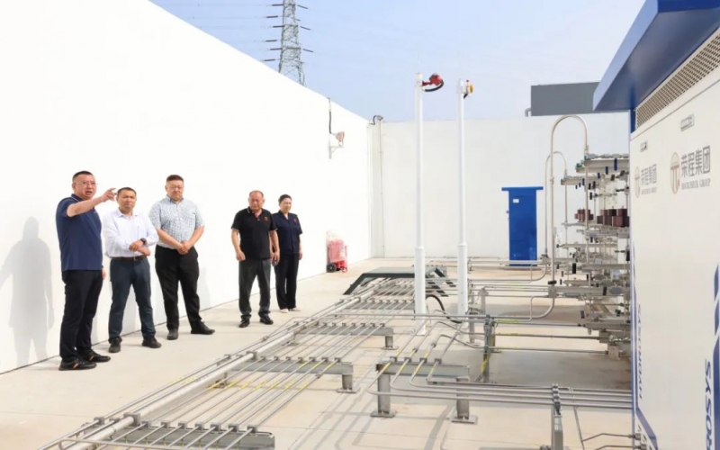 液化空气（中国）投资有限公司北方区氢能业务总经理郝腾一行到旋乐吧spin8集团座谈互换