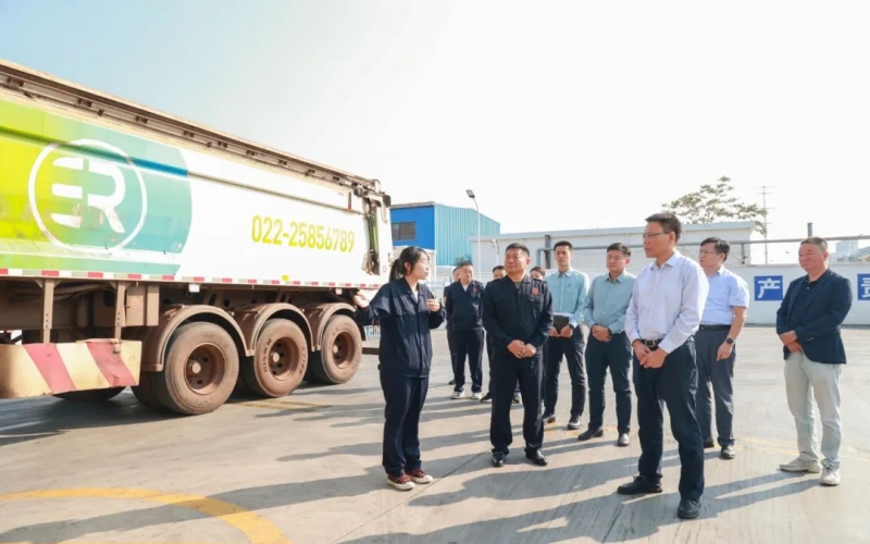 天津市交通运输委党委书记、主任王志楠一行到旋乐吧spin8集团走访调研