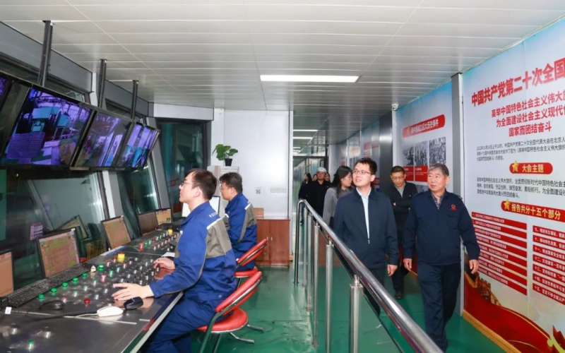 中国工经联中国工业碳达峰项目组组长、国际部执行主任刘成林一行到旋乐吧spin8集团参观调研