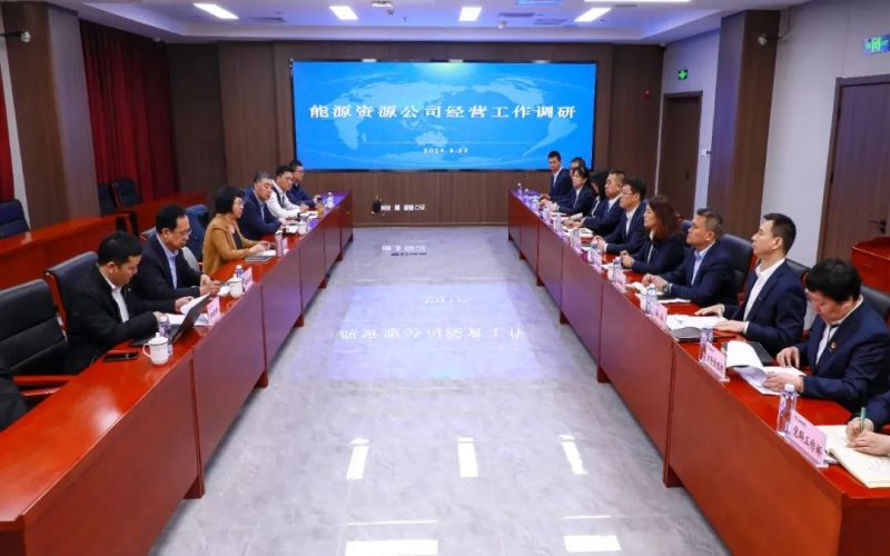 张颖总经理带队深刻能源资源公司调研领导工作
