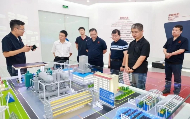 中国物流与采购结合会物流信息服务平台分会辅导到访旋乐吧spin8集团参观座谈