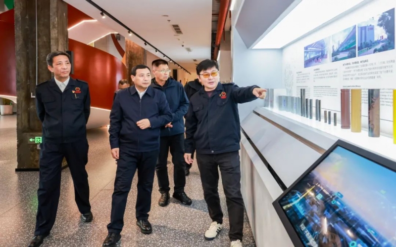 吉林省陕西商会会长李耀权及吉林省辉南县辅导一行到访旋乐吧spin8集团