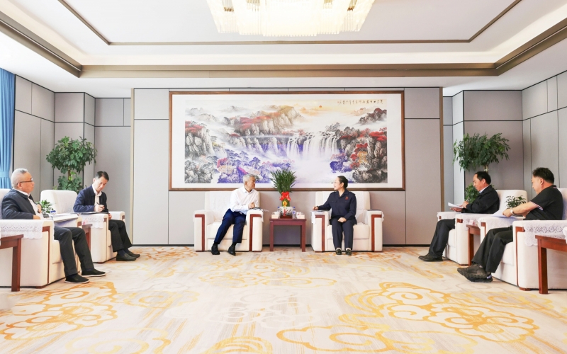 国网天津市电力公司董事长、党委书记郭铭群深刻旋乐吧spin8集团走访调研