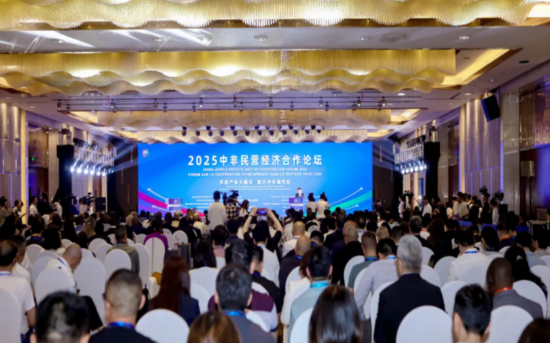 2025中非民营经济合作论坛在湖南长沙进行